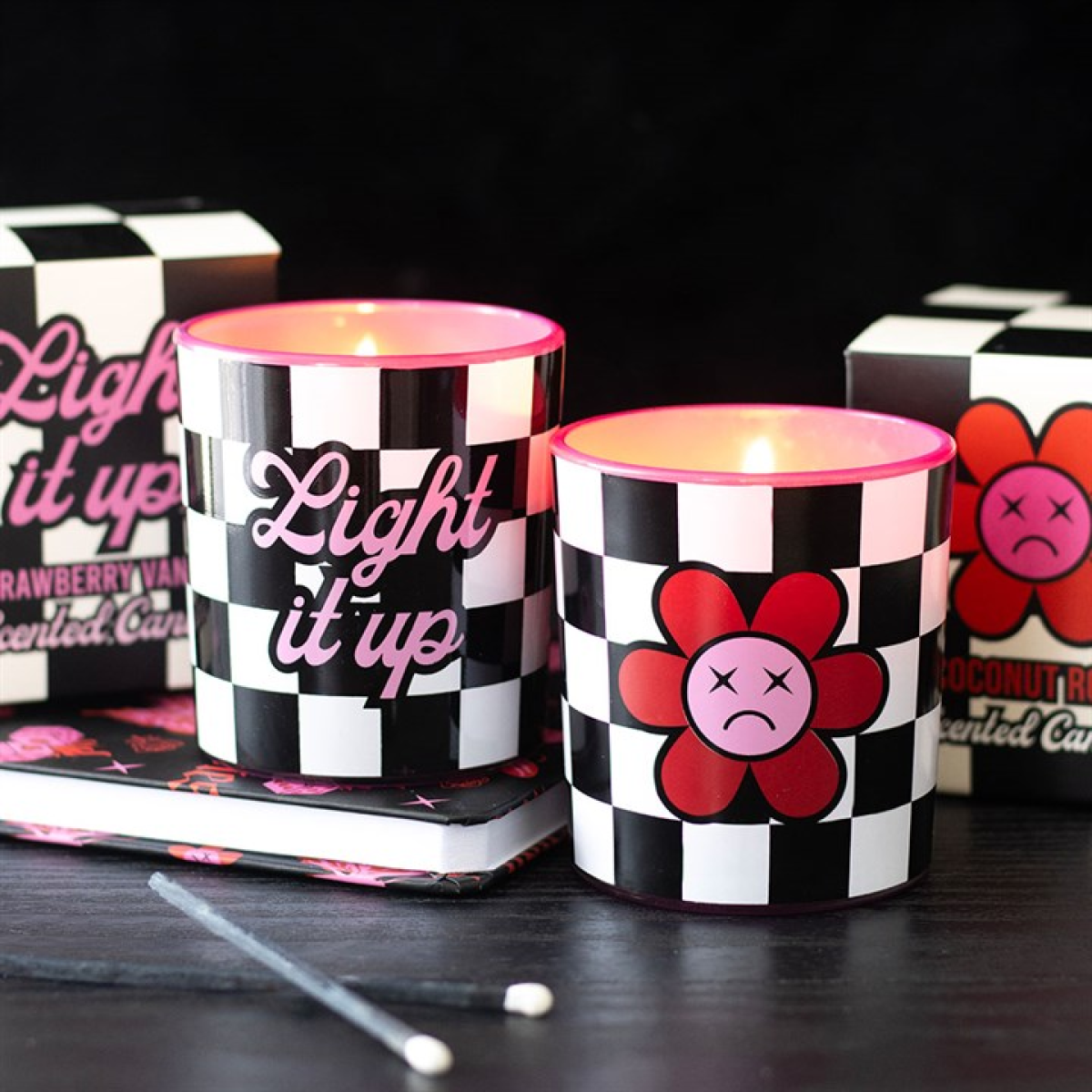 Sad Flower Coconut Rose Candle