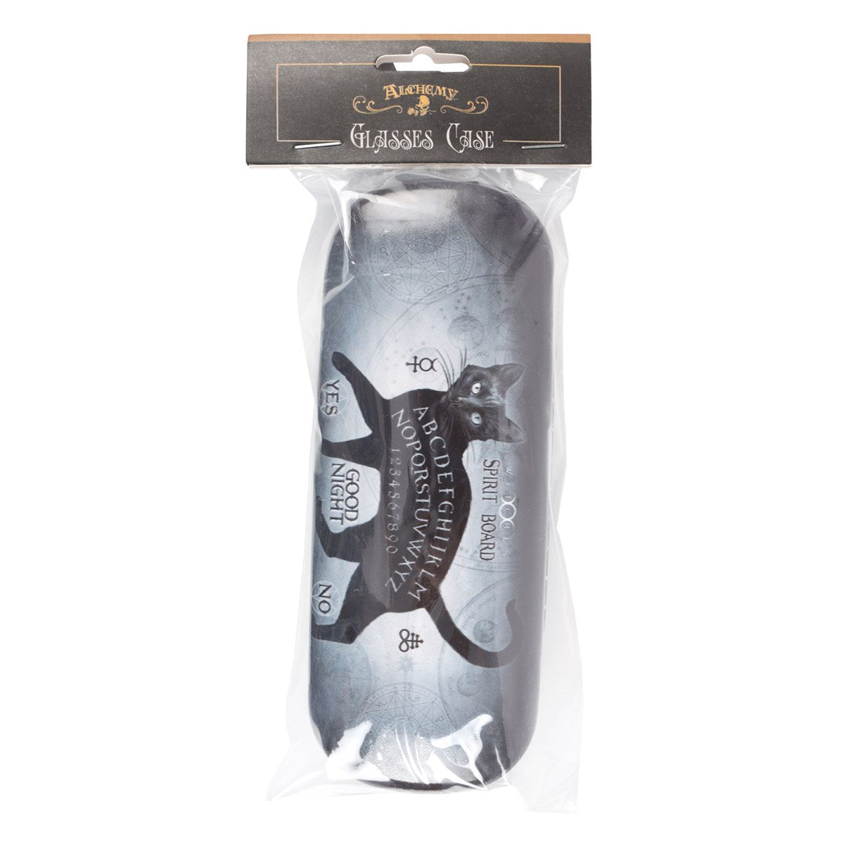 Black Cat Spirit Board Glasses Case by Alchemy
