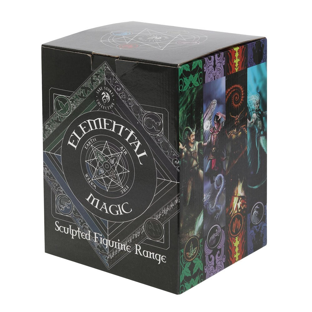 Fire Elemental Wizard Figurine by Anne Stokes