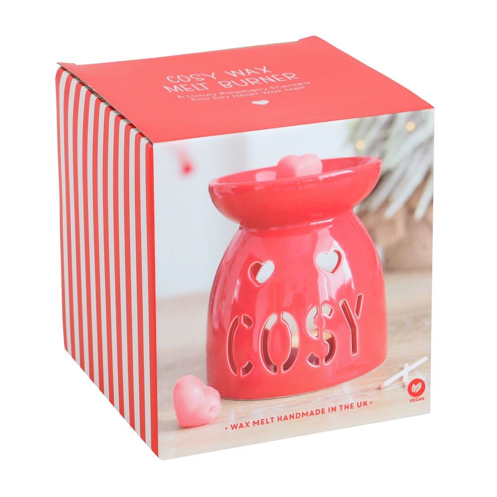 Cosy Ceramic Wax Melt Burner Gift Set