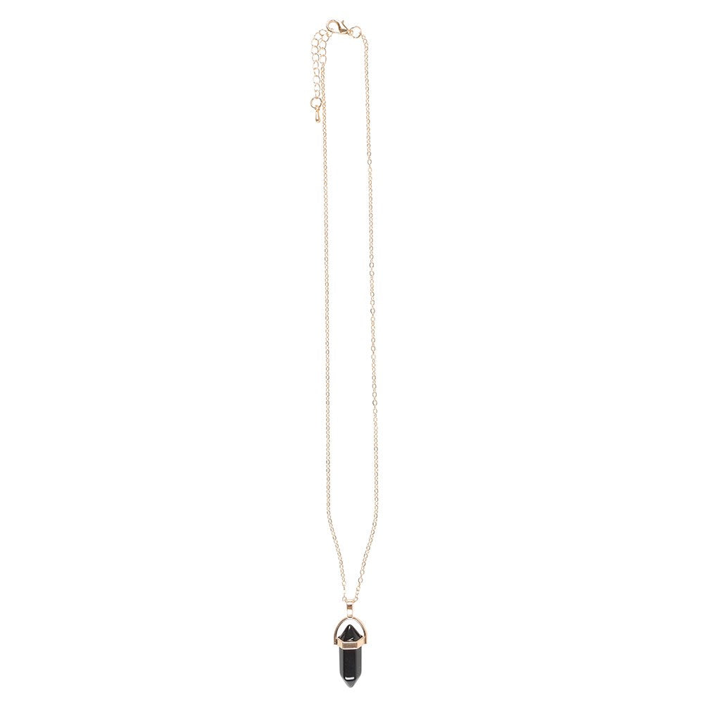 Set of 9 Crystal Pendant Necklaces