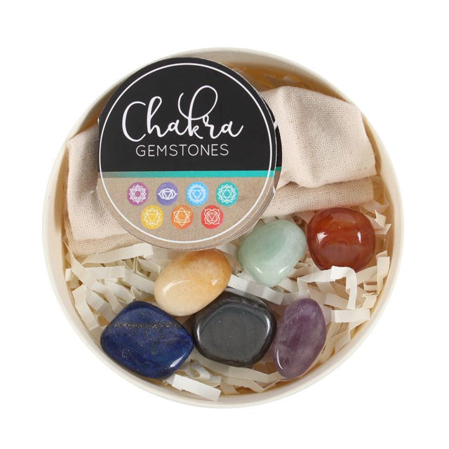 Chakra Crystal Grid Gift Set