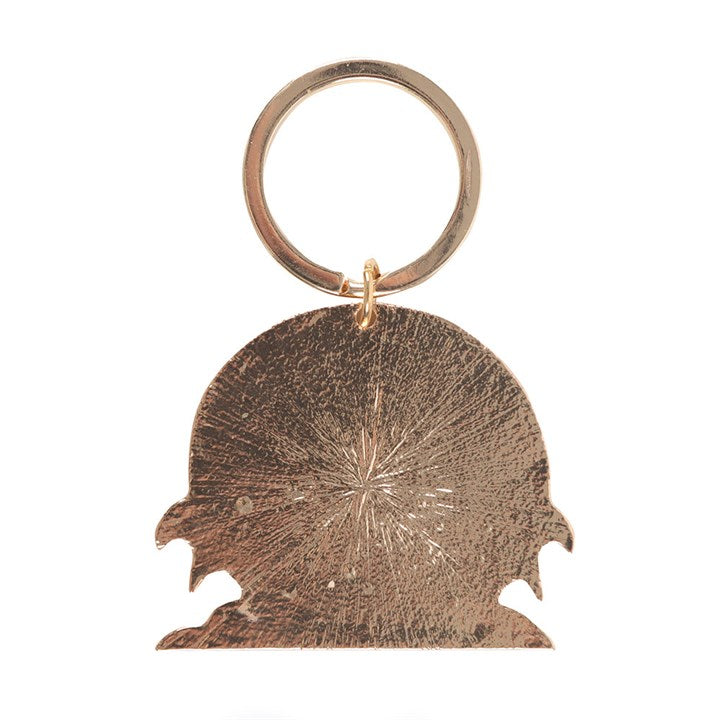 In My Witch Era Cat and Moon Enamel Keyring