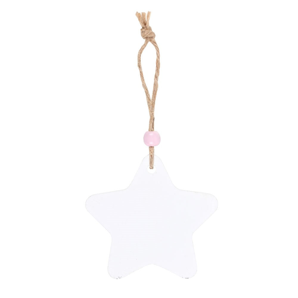 Mum Hanging Star Sentiment Sign