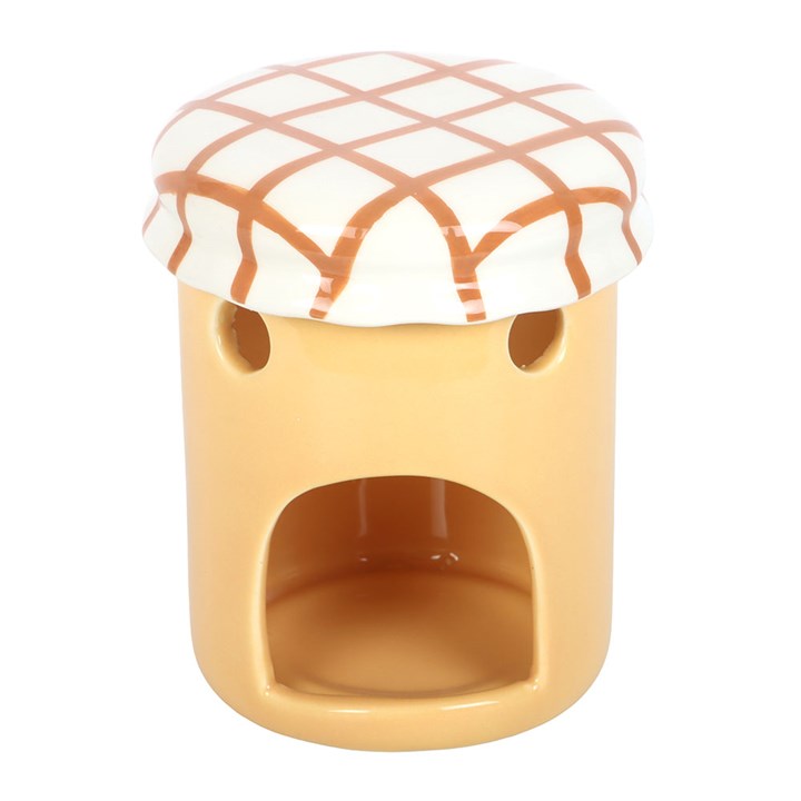 Peanut Butter Jar Oil Burner and Wax Warmer