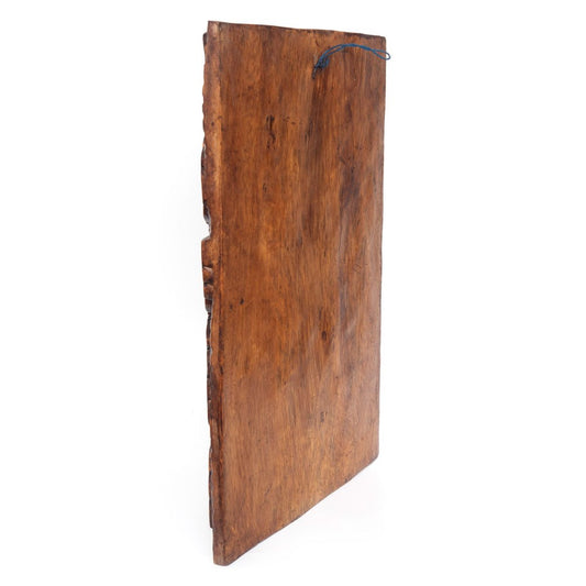 Natural Acacia Wood Green Man Decoration