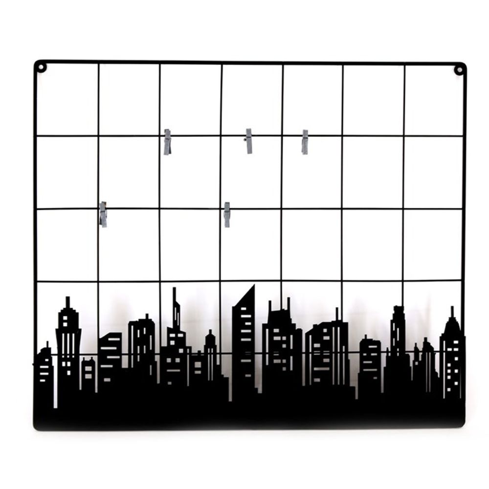 City Skyline Peg Board