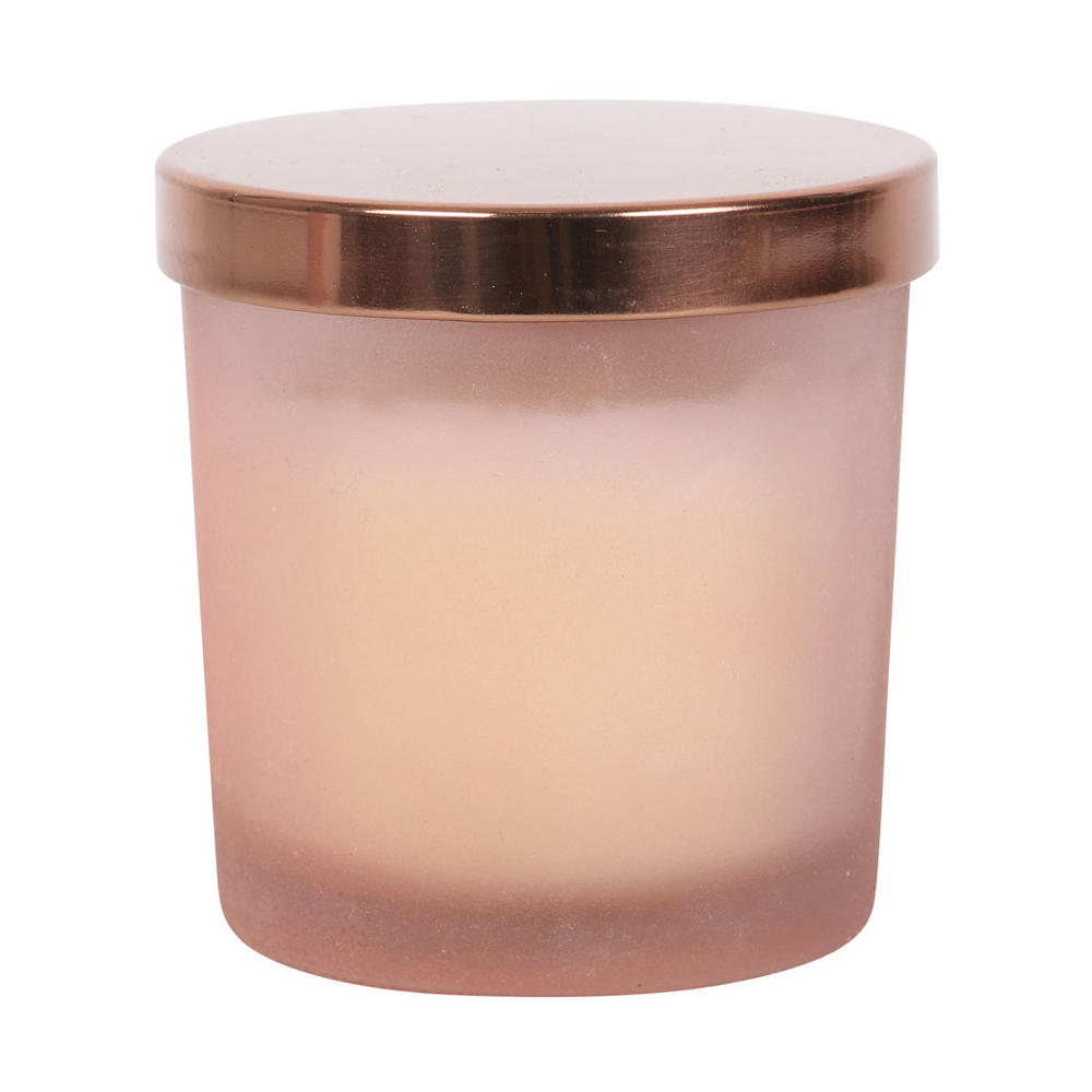 Gratitude Wild Rose Crystal Chip Candle