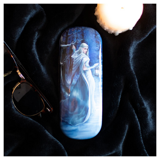 Midnight Messenger Glasses Case by Anne Stokes
