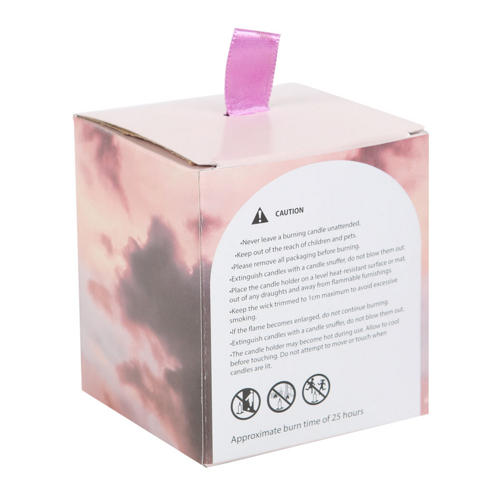 Gratitude Wild Rose Crystal Chip Candle