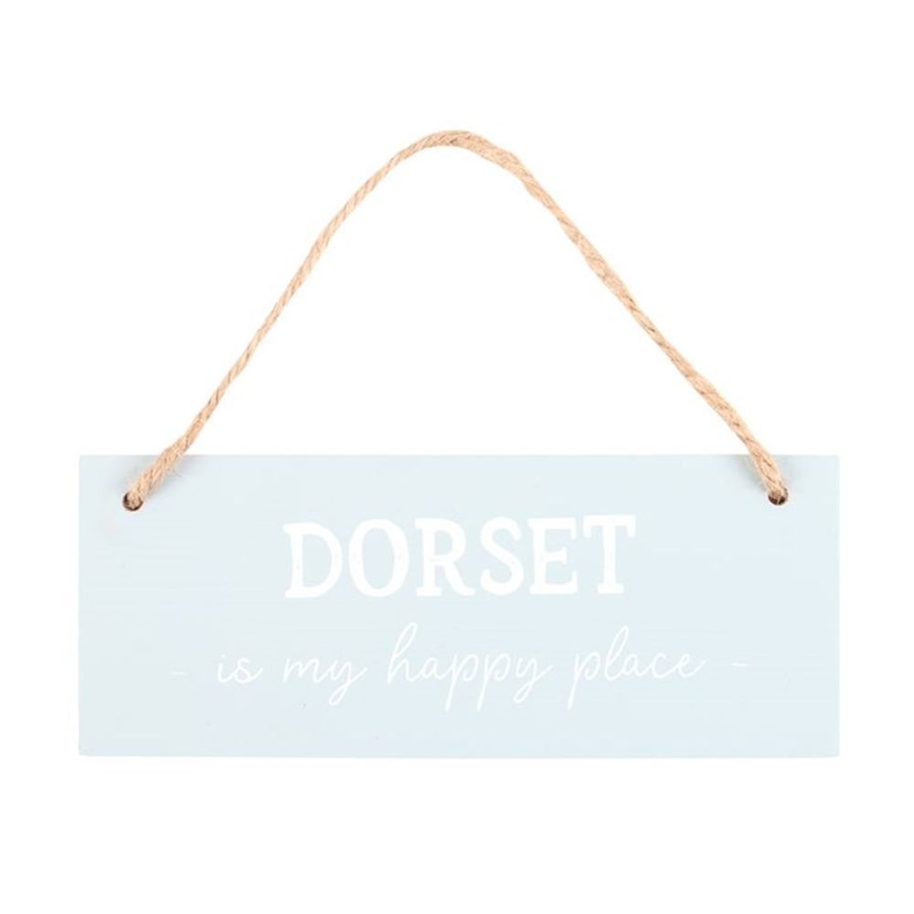 Dorset is My Happy Place Hanging Sign