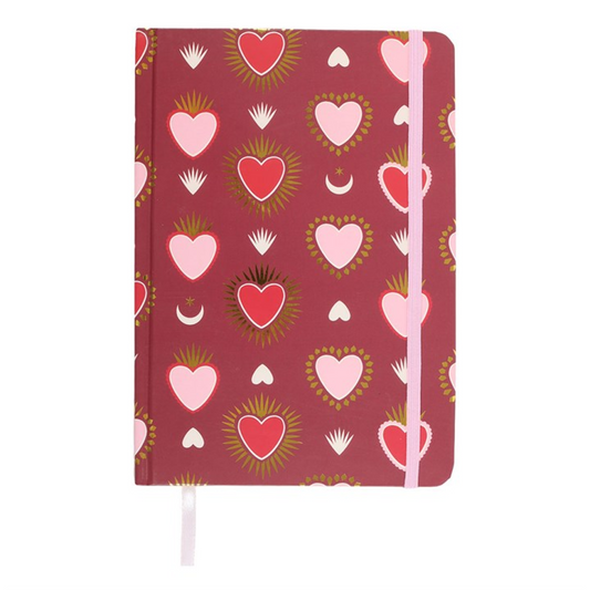 Sacred Heart Print A5 Notebook