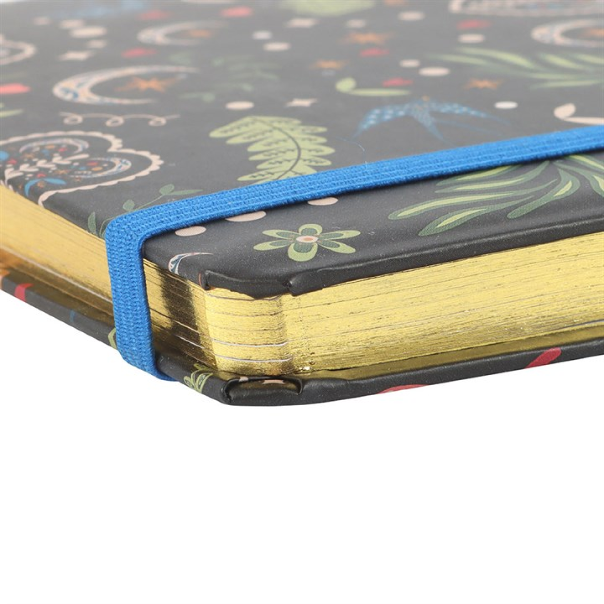 Midnight Bloom Print A5 Notebook