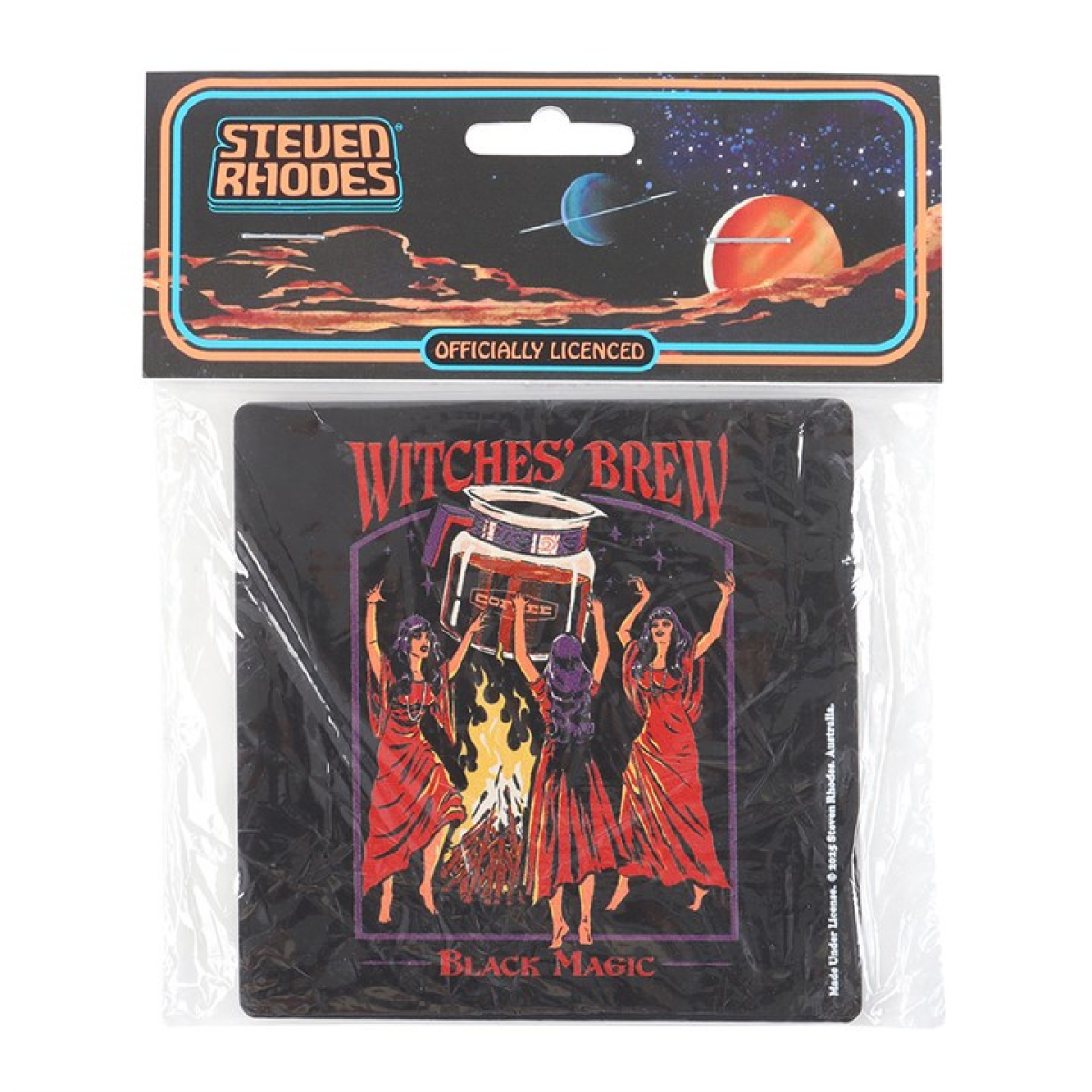 Witches' Brew Coaster by Steven Rhodes