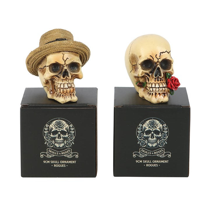 9cm Skull Ornament