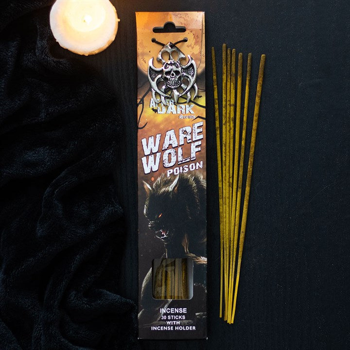 Werewolf Poison Incense Sticks with Holder