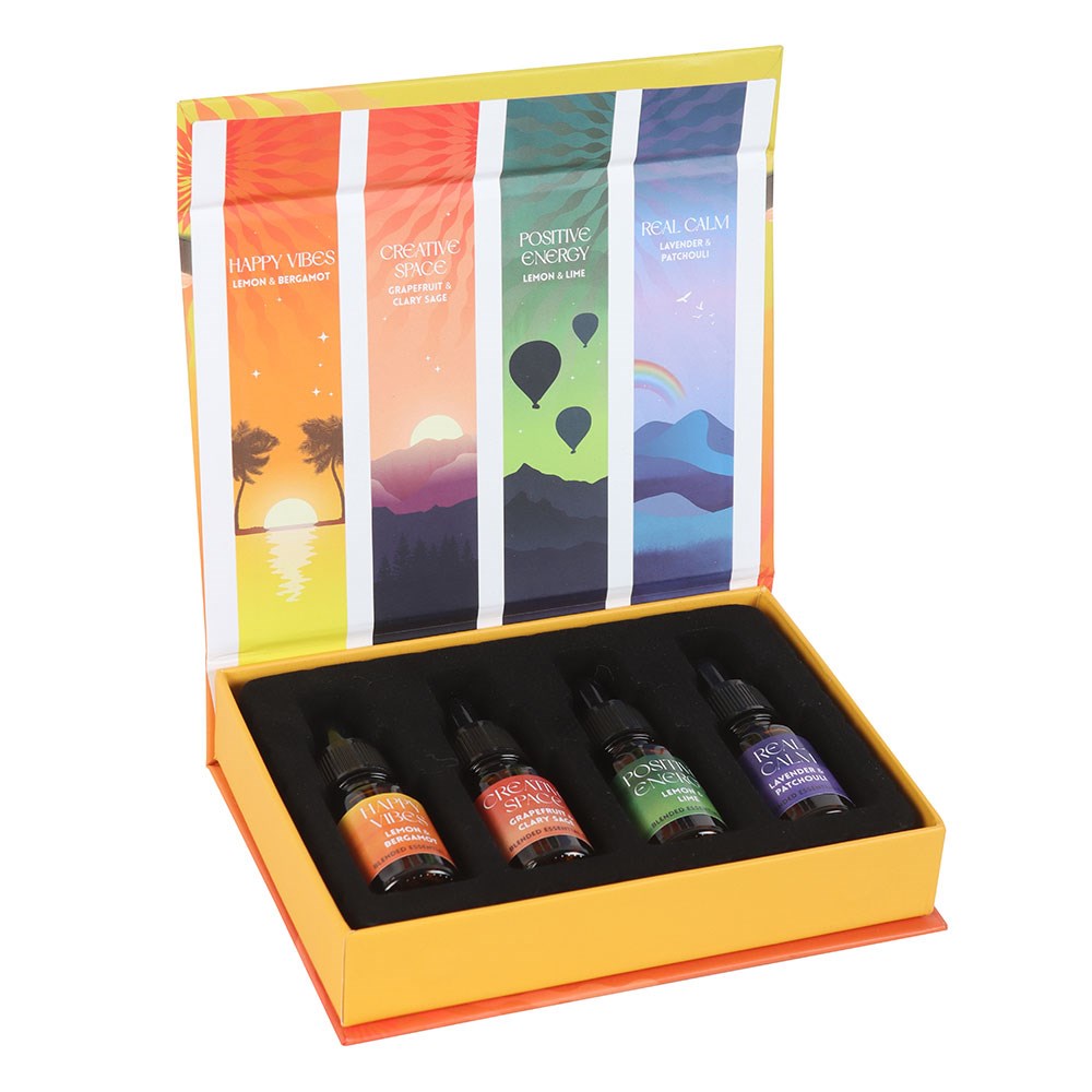 The Happy Collection Blended Essential Oil Set