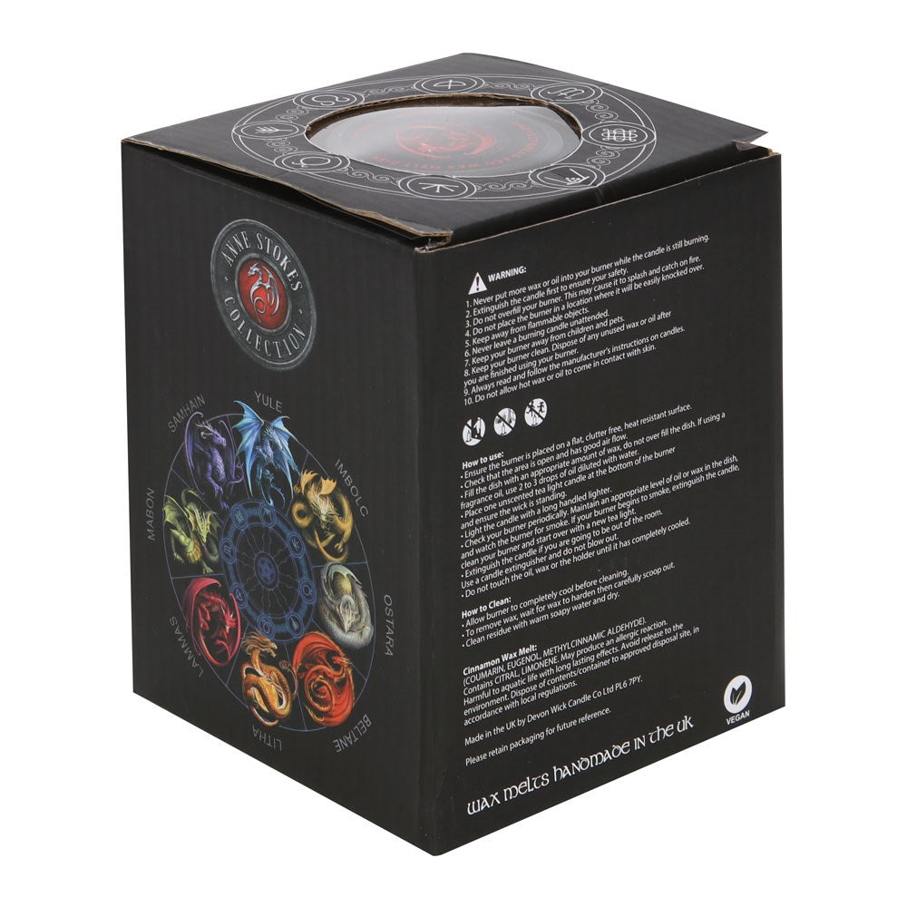 Lammas Wax Melt Burner Gift Set by Anne Stokes