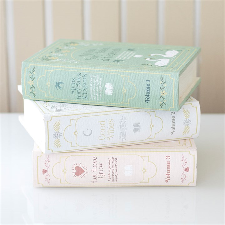 White Book Shaped Storage Box