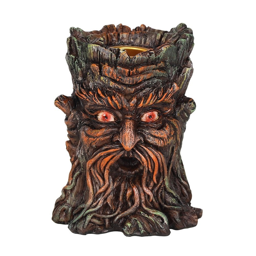 Small Green Man Backflow Incense Burner