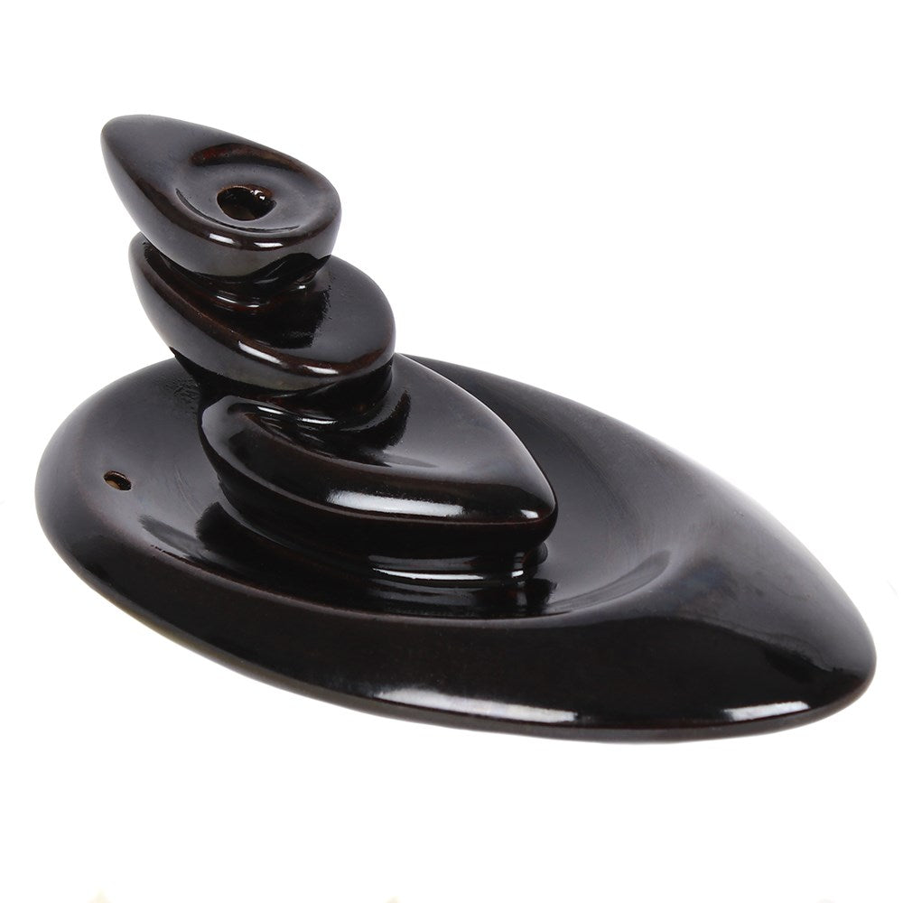 Small Pebbles Backflow Incense Burner