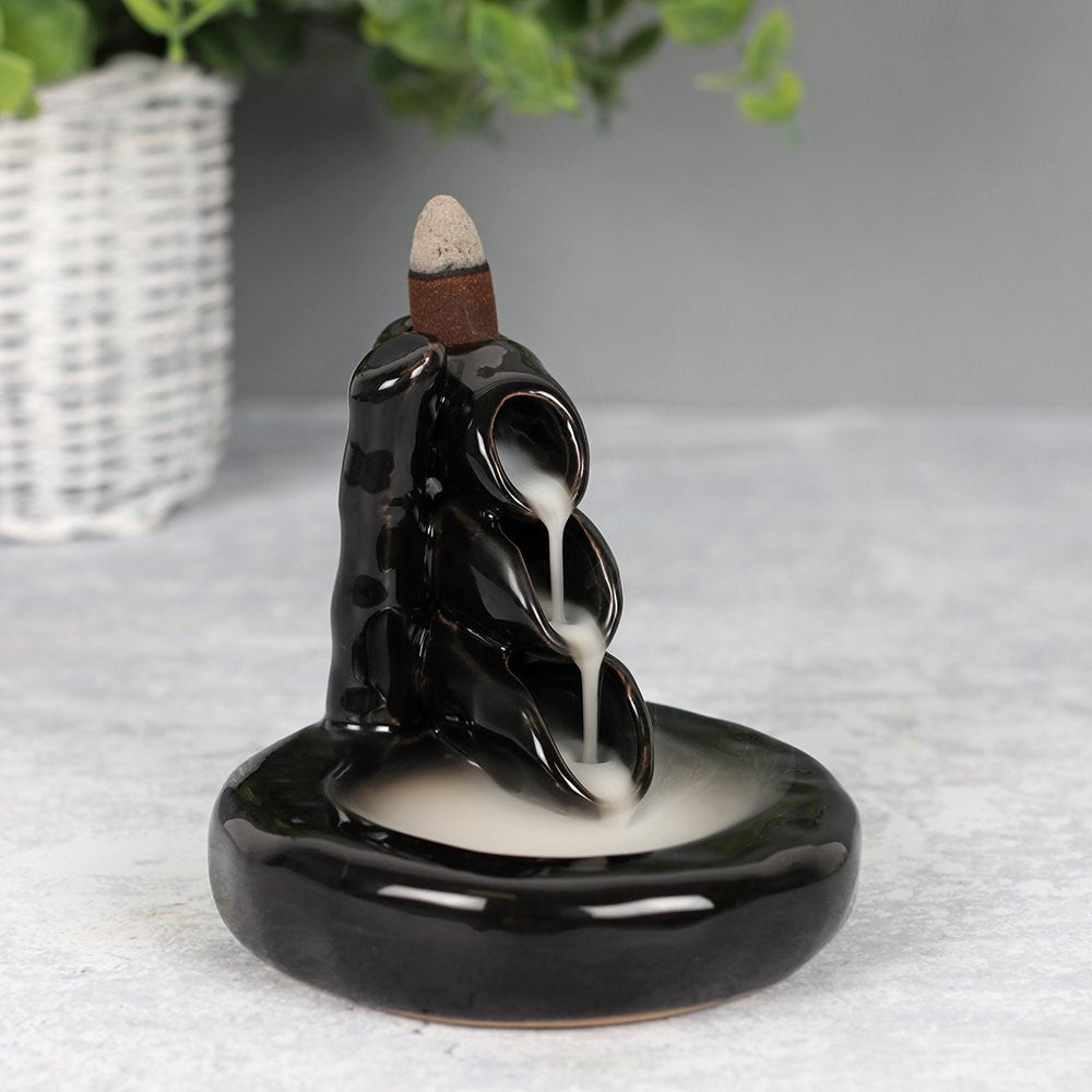 Bamboo Waterfall Backflow Incense Burner