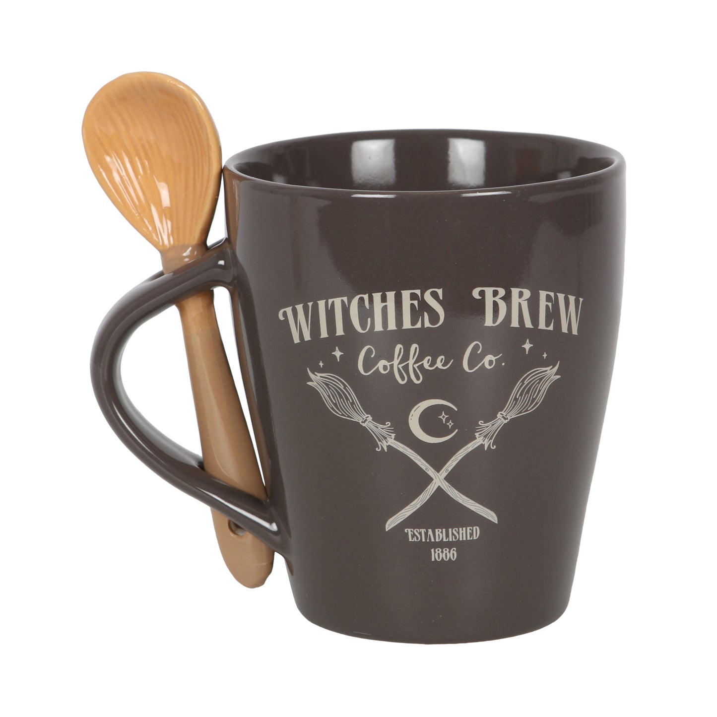 Witches Brew Coffee Co. Mug and Spoon Set