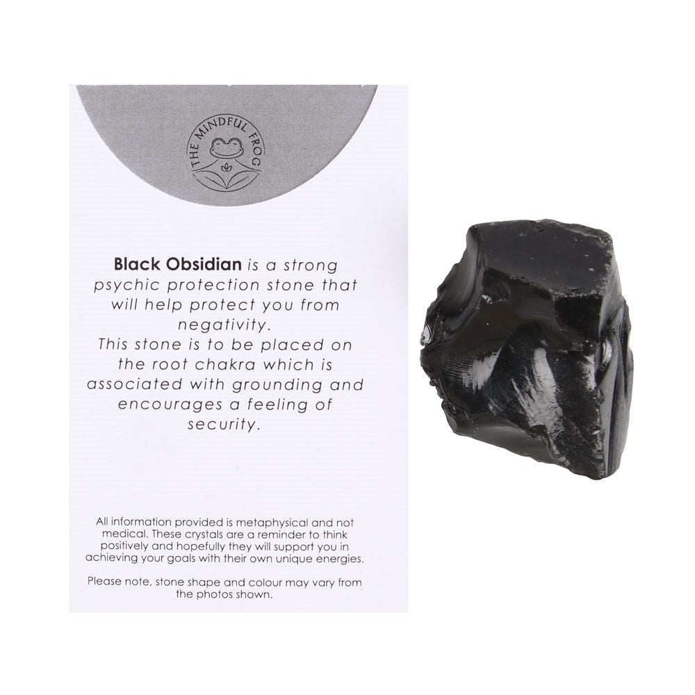 Black Obsidian Healing Rough Stone