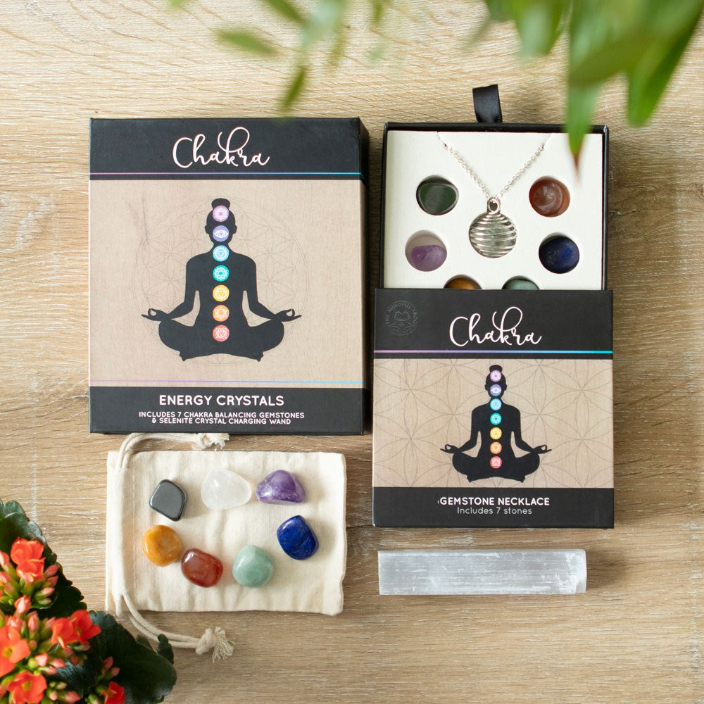 Chakra Gemstone Crystal Necklace Kit