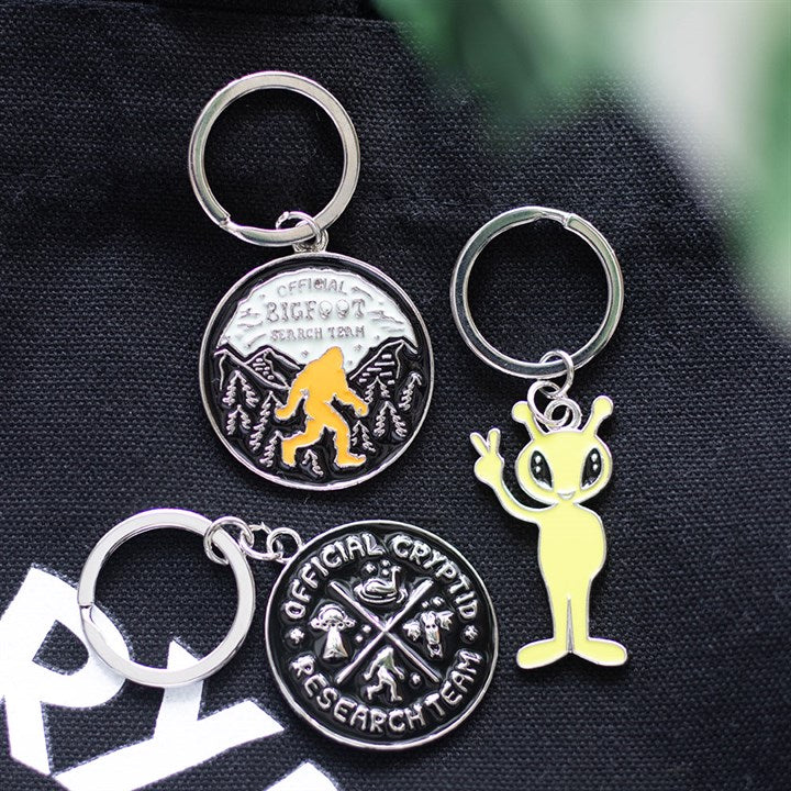 Bigfoot Search Team Keyring
