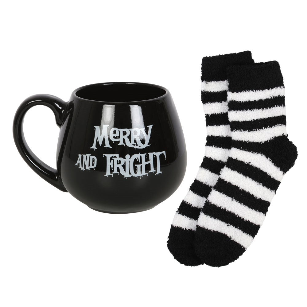 Merry and Fright Mug and Socks Set