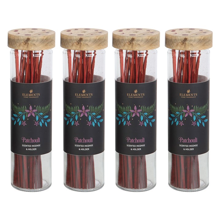 4 Packs of Dark Forest Patchouli Incense Sticks