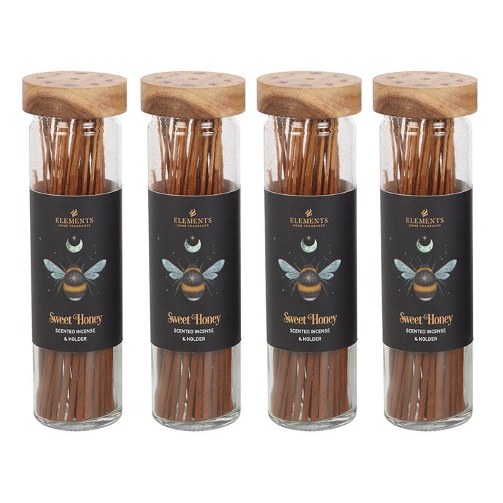 4 Packs of Dark Forest Sweet Honey Incense Sticks