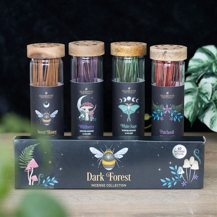 4 Packs of Dark Forest Sweet Honey Incense Sticks