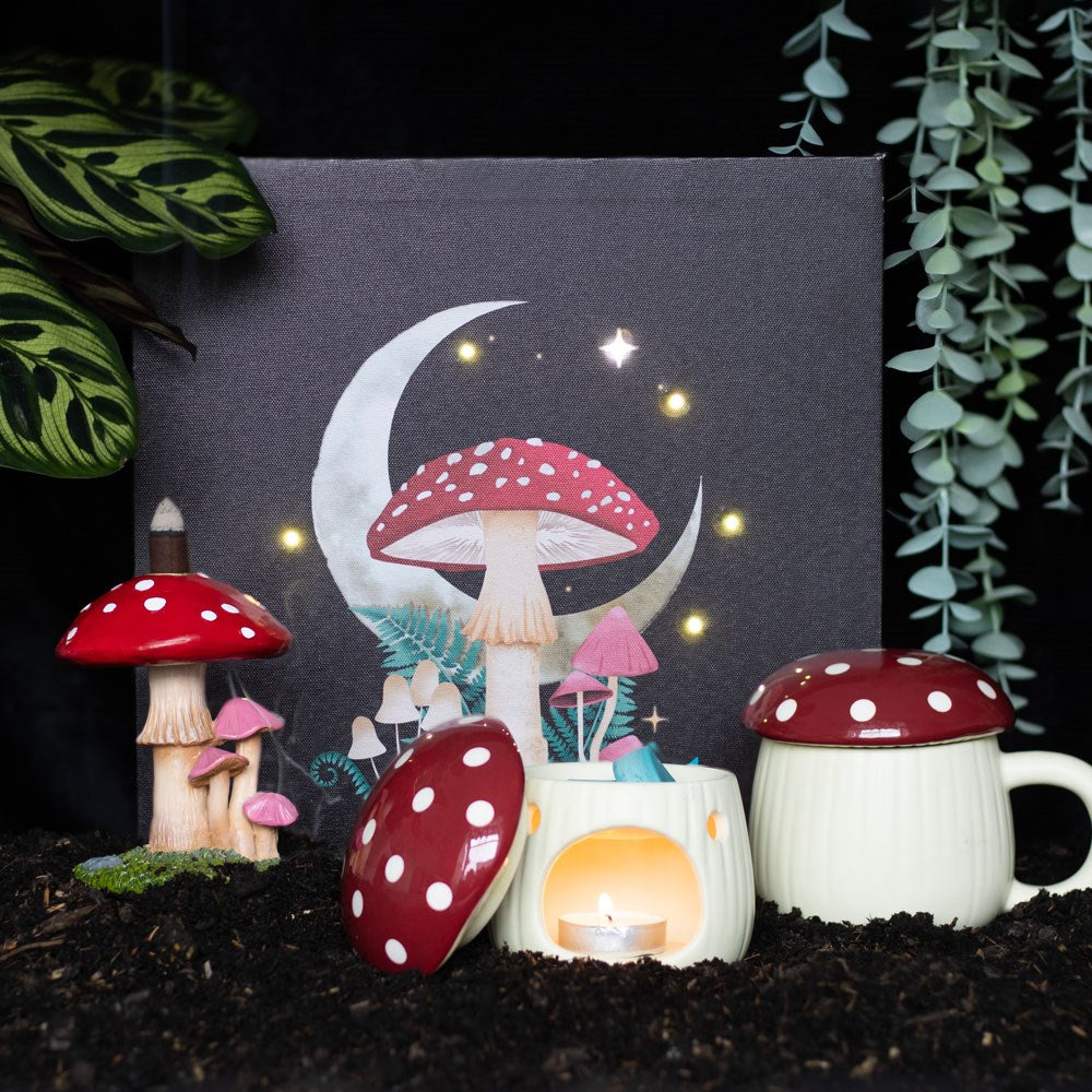 Mushroom Backflow Incense Burner