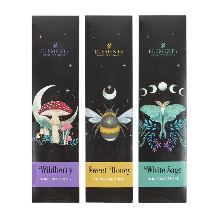 Set of 3 Dark Forest Incense Stick Packs