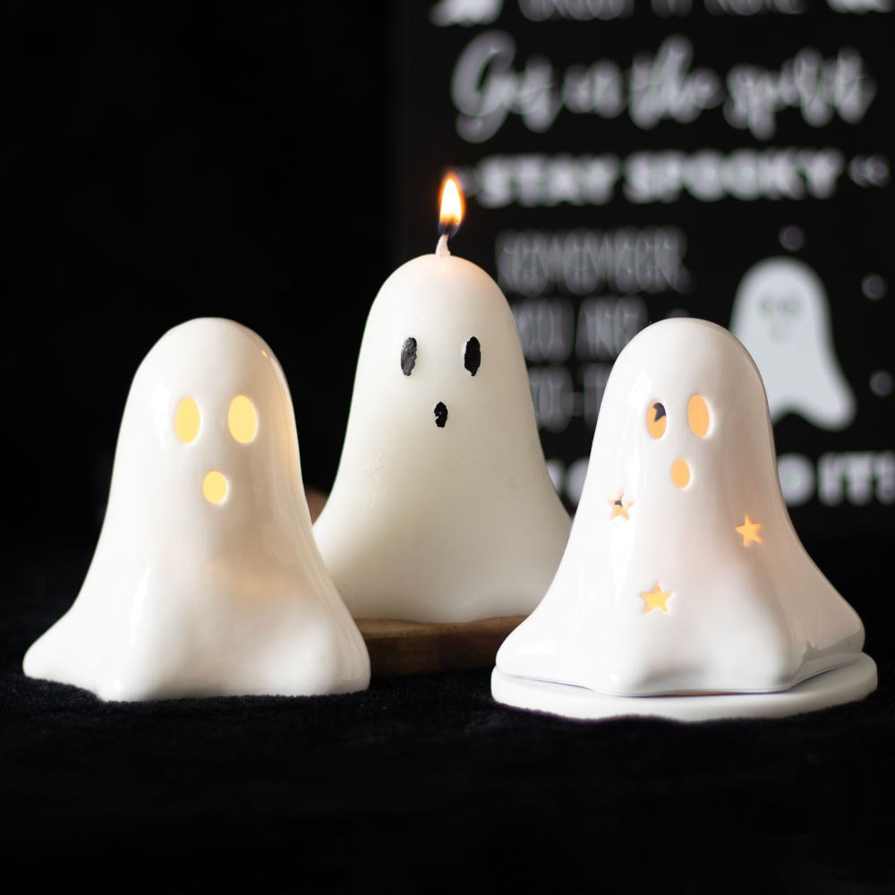 Ceramic Light Up LED Ghost