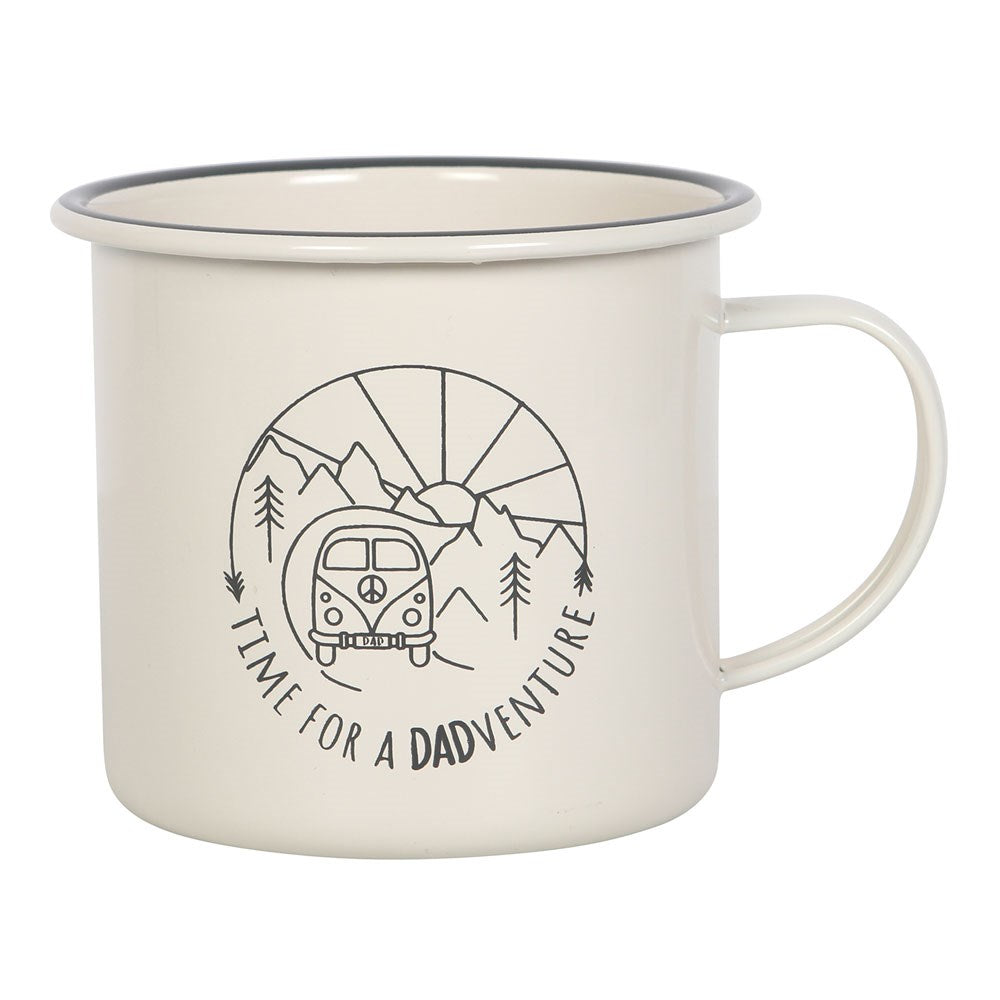 Dadventure Enamel Camping Mug