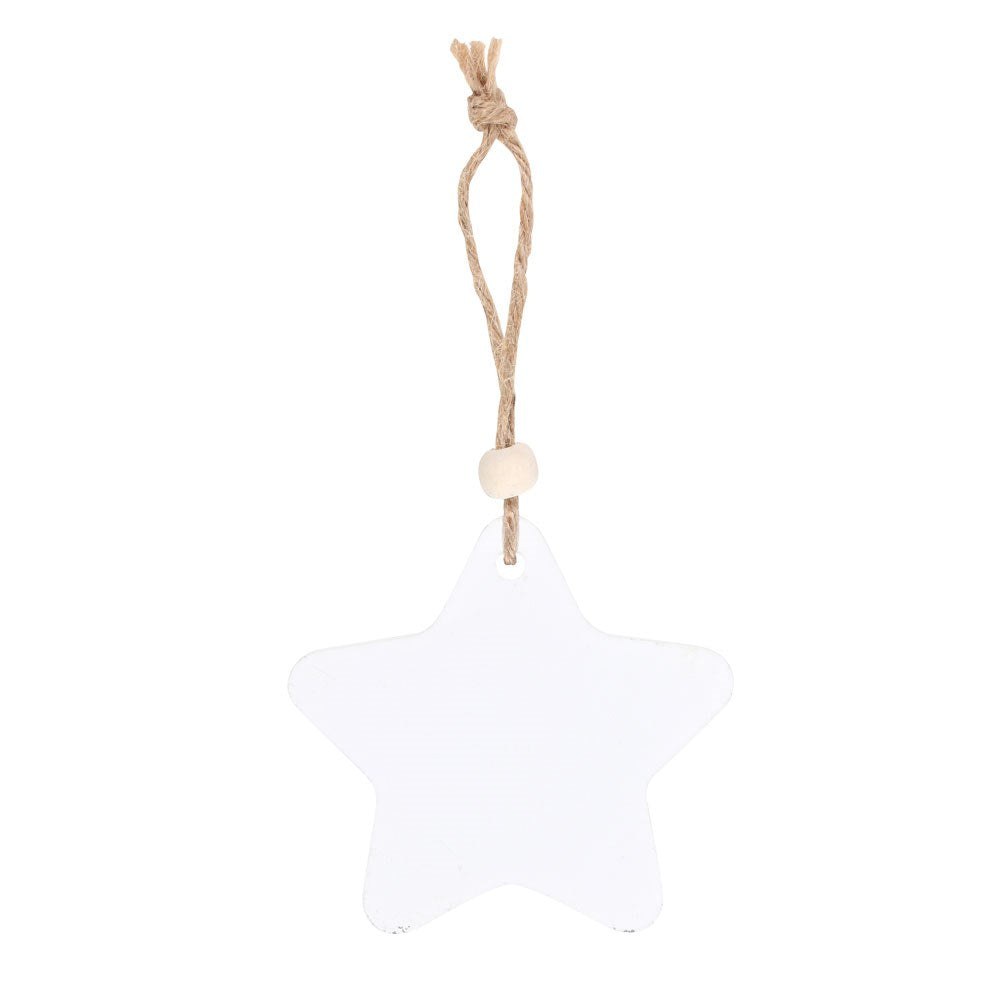 Thanks Teacher Hanging Star Sentiment Sign