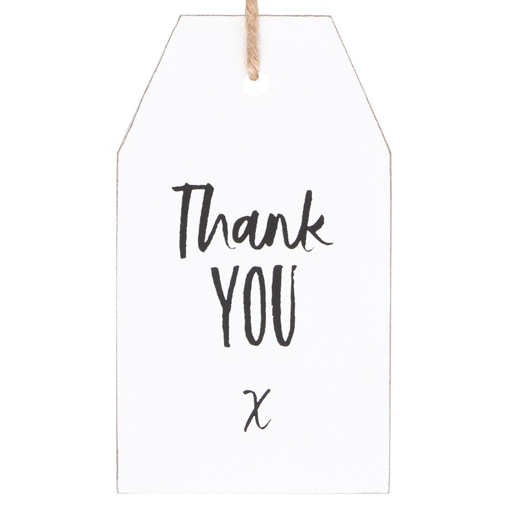 Thank You Hanging Sentiment Sign