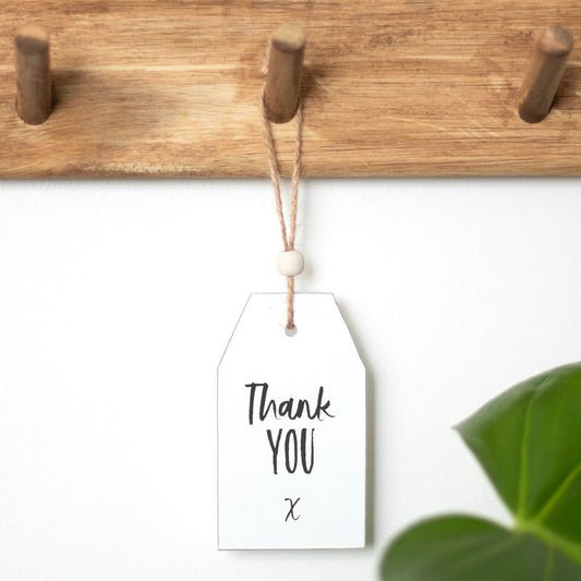 Thank You Hanging Sentiment Sign