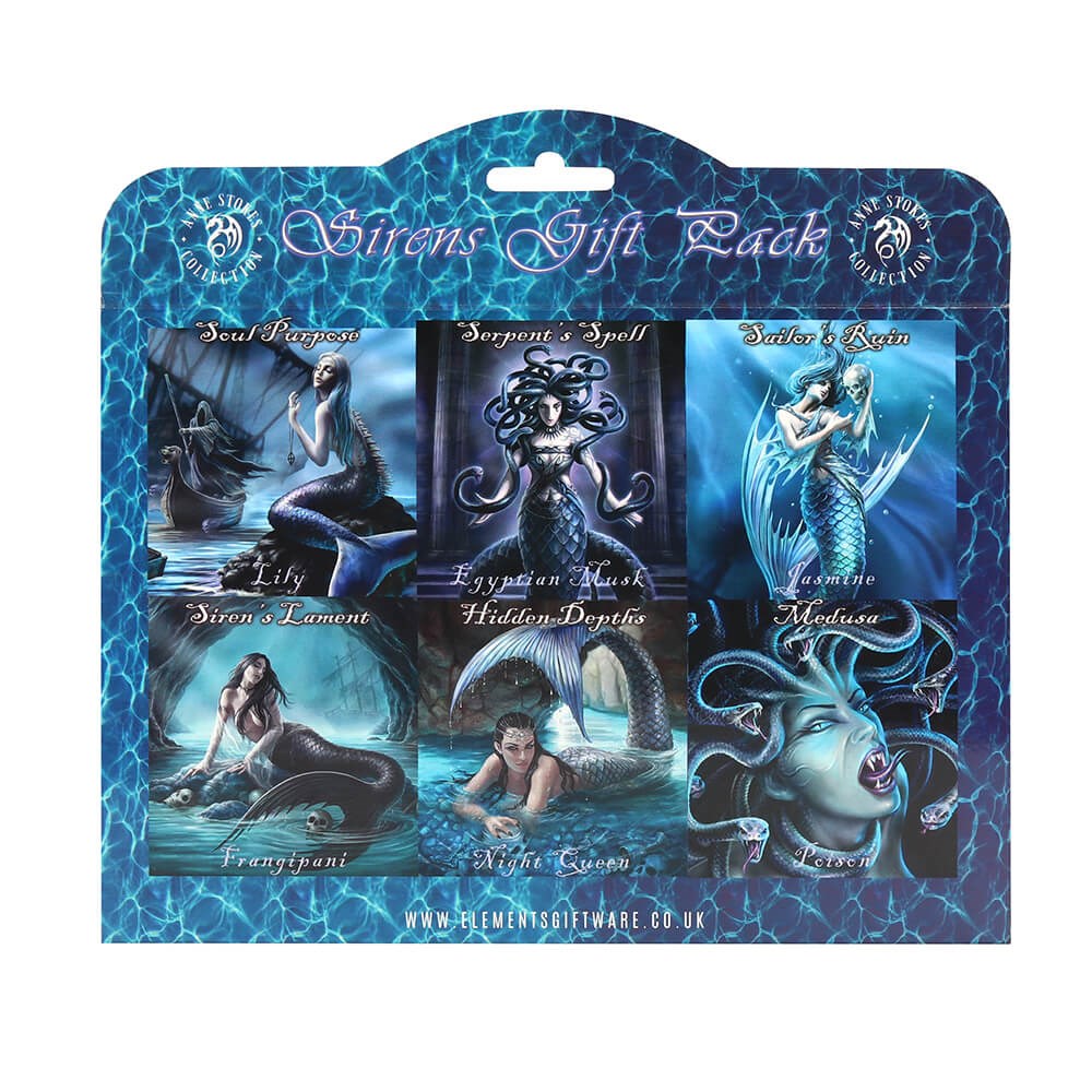 Sirens Incense Gift Pack by Anne Stokes