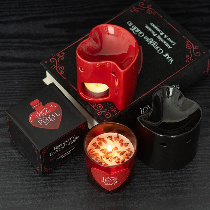 Black Heart Oil Burner and Wax Warmer