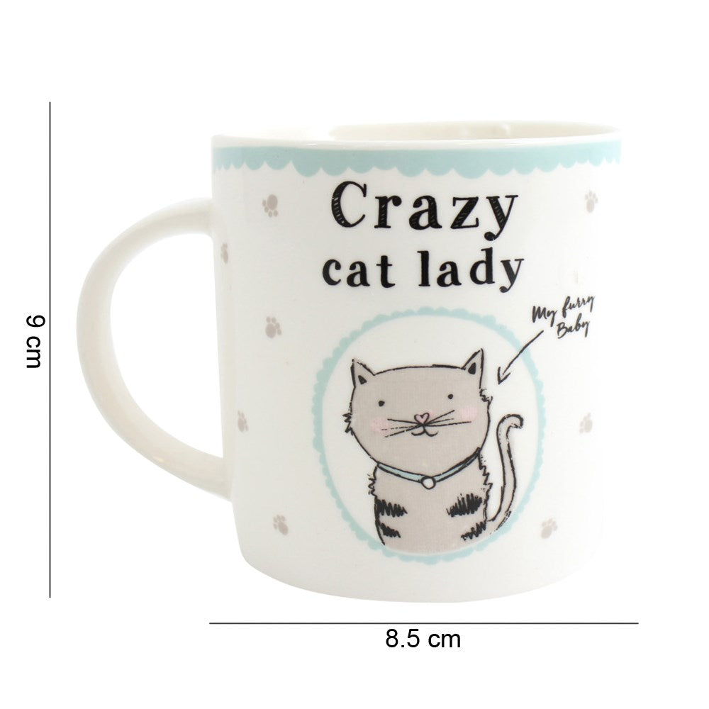 Crazy Cat Lady Boxed Mug