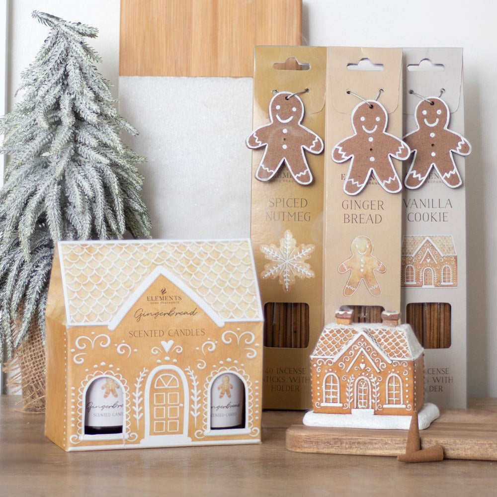 Gingerbread House Incense Cone Burner