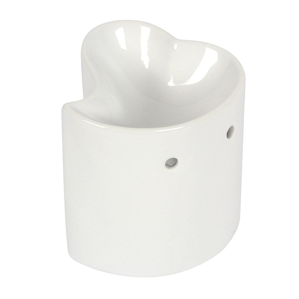 White Heart Oil Burner