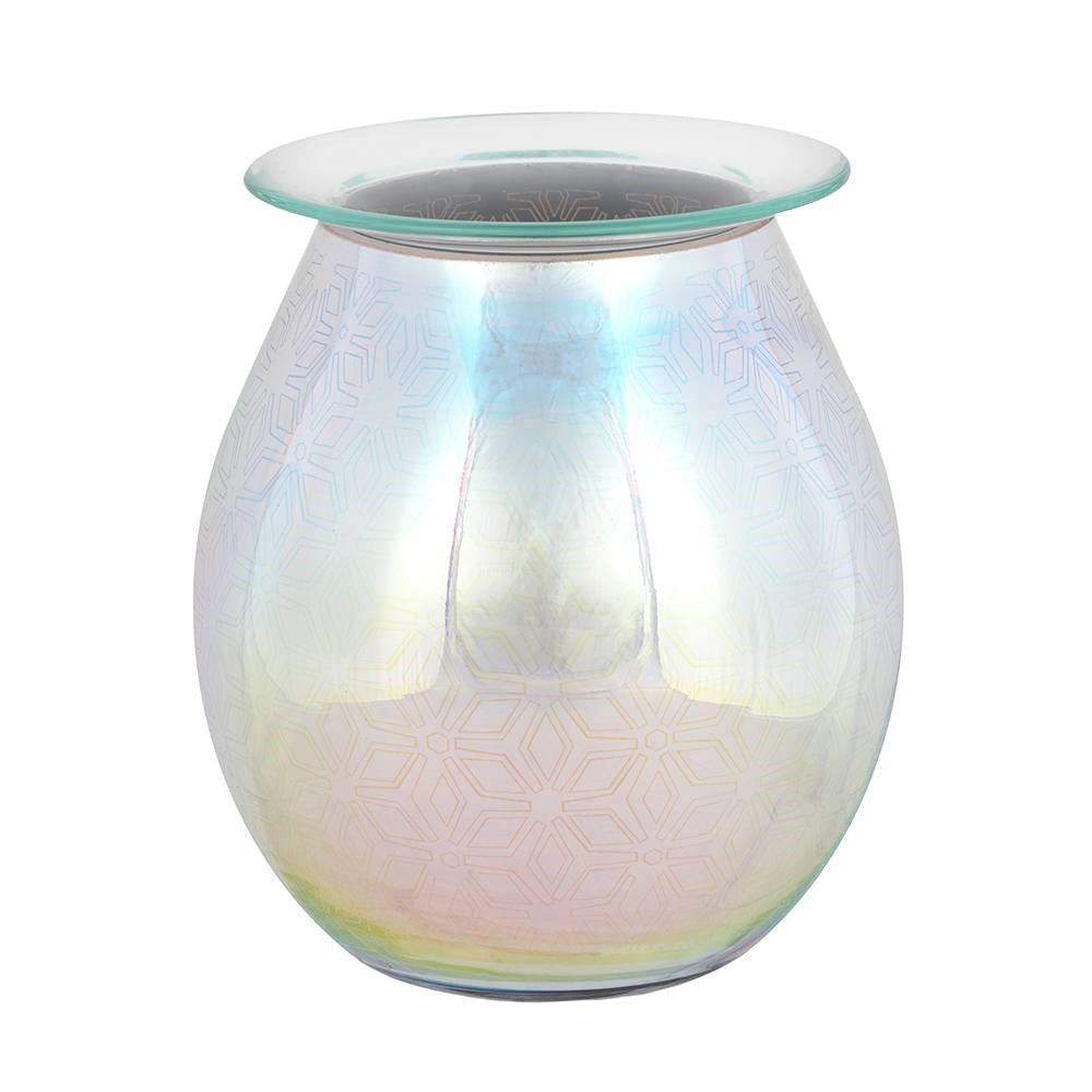 3D Geometric Flower Light Up Electric Oil Burner