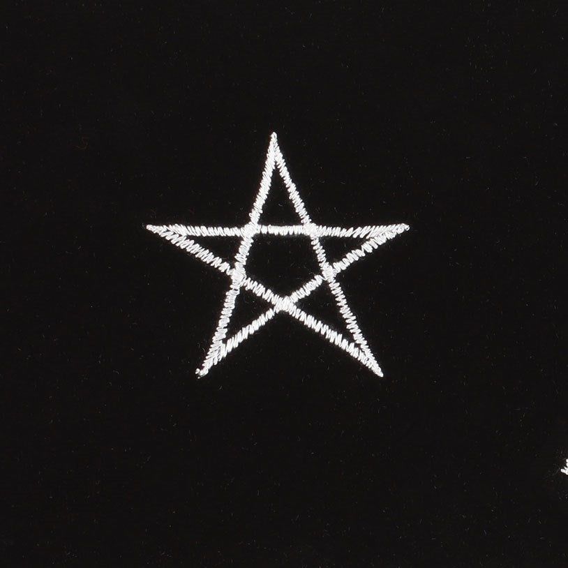 Embroidered Pentacle Pendulum Mat