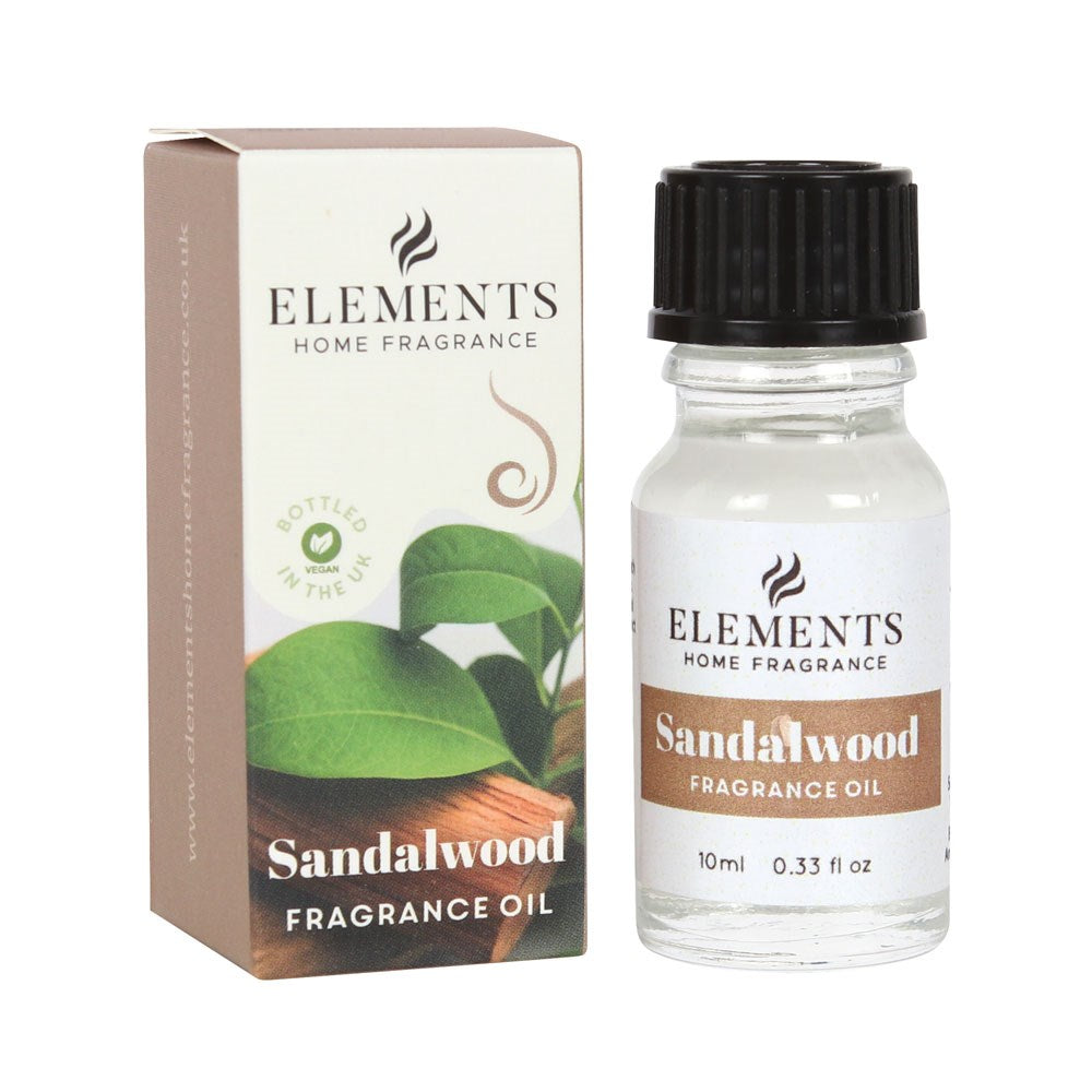 Set of 12 Elements Sandalwood Fragrance Oils