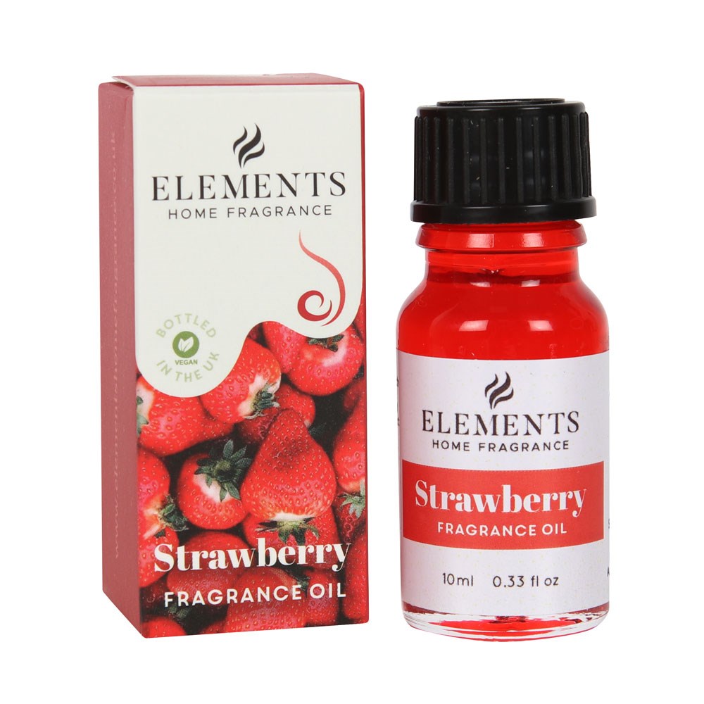 Set of 12 Elements Strawberry Fragrance Oils